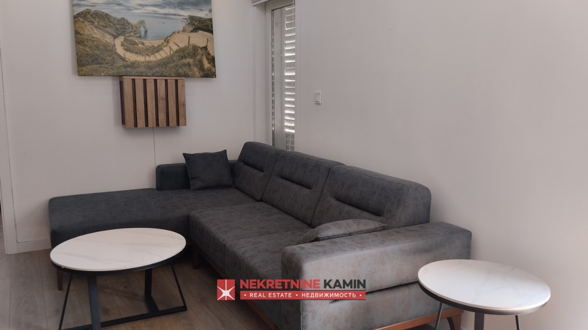 Renoviran dvosoban stan sa velikom terasom,Bečići